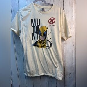 Next Level Apparel Wolverine Graphic Tee - Cream size Medium